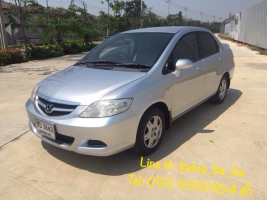HONDA CITY 1.5S ZX 2007  ฟรีดาวน์