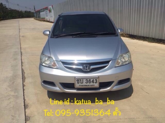 HONDA CITY 1.5S ZX 2007  ฟรีดาวน์