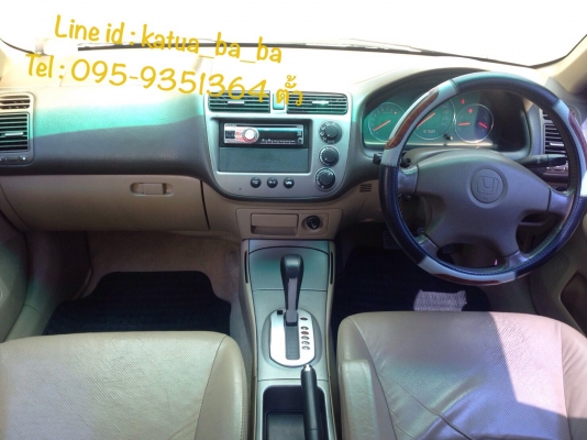 HONDA CIVIC Dimention V-tec 2004 ฟรีดาวน์