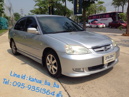 HONDA CIVIC Dimention V-tec 2004 ฟรีดาวน์