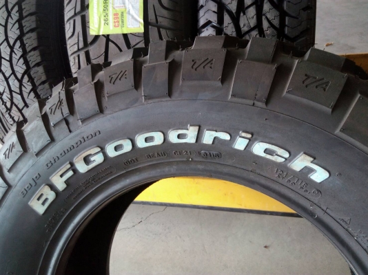 265/70R17 ยางใหม่  BF Goodrich Mud-terrin T/A MADE IN USA. tel.081-4273941 ไอดีไลน์ 0814273941