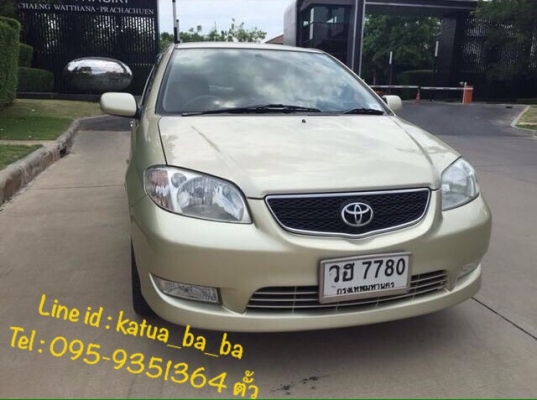 TOYOTA VIOS 1.5S 2003 (limited)