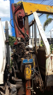 ขายด่วนหกล้อHINO KM779ติดเครน TANADO 3ตันราคาเบาๆตามสภาพโทร0843923995 ขายด่วนหกล้อHINO KM779ติดเครน TANADO 3ตันราคาเบาๆตามสภาพโทร0843923995