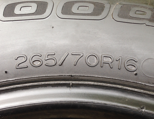 ยาง BF Goodrich 265 70 16 ปี12 ดอกเยอะ ราคาไม่แพง