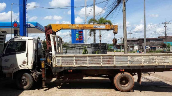 ขายด่วน6ล้HINOKM779ติดเครนTANADO 3ตันตามสภาพโทร0843923995