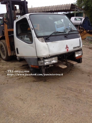 FROM JAPANหัวเก๋งรถบรรทุก4 ล้อ,6 ล้อเล็ก /CABIN MITSUBISHI CANTER รุ่น:FE511B (รุ่นยกหัวไม่ได้) ราคาเพียง 28,500 บาท สนใจรีบติดต่อ 0819337688