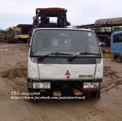 FROM JAPANหัวเก๋งรถบรรทุก4 ล้อ,6 ล้อเล็ก /CABIN MITSUBISHI CANTER รุ่น:FE511B (รุ่นยกหัวไม่ได้) ราคาเพียง 28,500 บาท สนใจรีบติดต่อ 0819337688