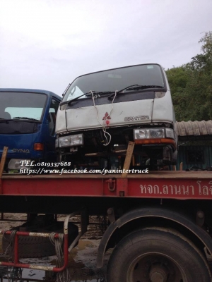 FROM JAPANหัวเก๋งรถบรรทุก4 ล้อ,6 ล้อเล็ก /CABIN MITSUBISHI CANTER รุ่น:FE511B (รุ่นยกหัวไม่ได้) ราคาเพียง 28,500 บาท สนใจรีบติดต่อ 0819337688