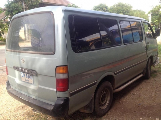 ขายรถตู้หัวจรวดโตโยต้าปี38ทะเบียนพร้อมโอน
