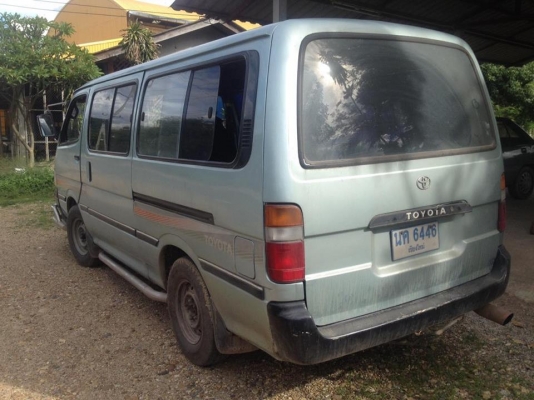 ขายรถตู้หัวจรวดโตโยต้าปี38ทะเบียนพร้อมโอน