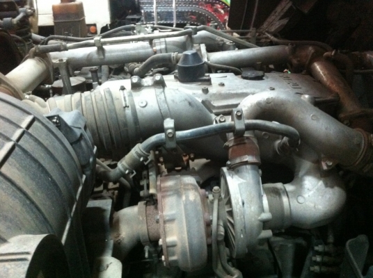 ขาย ISUZU FYH 360 พ่วงแม่ลูก กระบะเหล็กคอกเกษตรดั๊ม อู่ ศรีสวัสดิ์  รถปี 56 ปลายปี