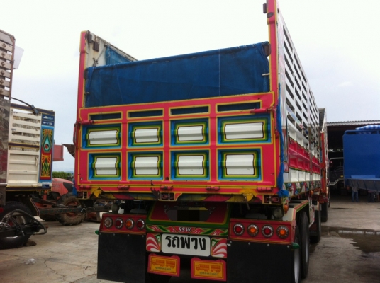 ขาย ISUZU FYH 360 พ่วงแม่ลูก กระบะเหล็กคอกเกษตรดั๊ม อู่ ศรีสวัสดิ์  รถปี 56 ปลายปี