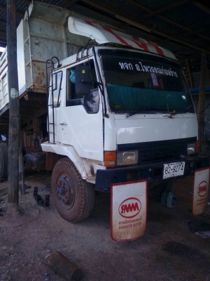 สิบล้อ มิตซู ไอ้หลง  FN527MA 6D16-195 เกียร์เดิม10สปีส ดั้ม KCสภาพดีสวยพร้อมใช้ ราคา 585,000บ ทะเบียนพร้อมโอน