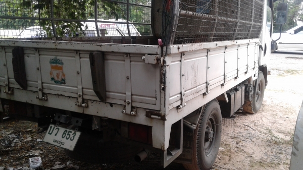 สิบล้อ มิตซู ไอ้หลง  FN527MA 6D16-195 เกียร์เดิม10สปีส ดั้ม KCสภาพดีสวยพร้อมใช้ ราคา 585,000บ ทะเบียนพร้อมโอน