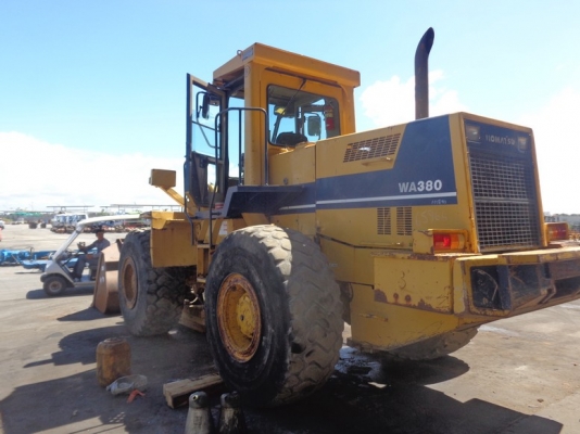 รถตักล้อยาง รถนอก มือสอง WA380-1