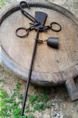 ตาชั่งโบราณ เนื้อโลหะเก่าสุดๆ ยังใช้งานได้ดี สภาพสวยครบสมบูรณ์