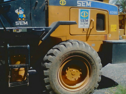 รถตักล้อยาง SEM 639B .ใช้งาน2240ช.ม เอกสารอินวอยซ์