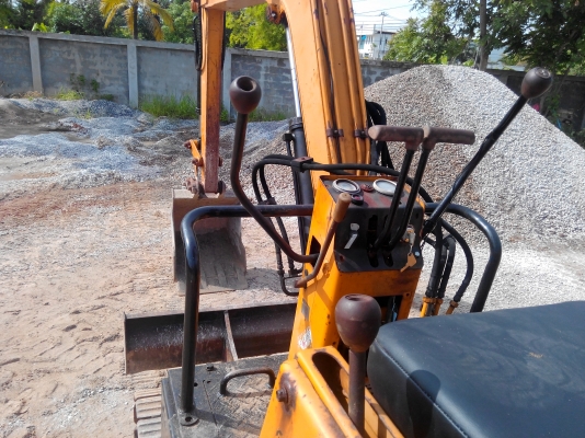 แบ็คโฮ mitsubishi ms030 ใช้งานได้ราคาถูก ไปทำเงินที่นครพนมแล้วครับ