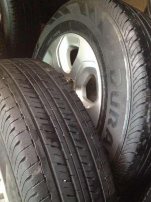 ล้อแม็กนิวเชฟ 16 พร้อมยางดอกหนาๆ ล้อแม็กนิวเชฟ 16 พร้อมยางดอกหนาๆ