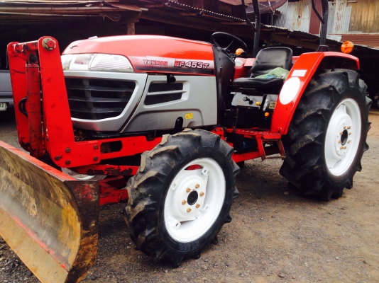 ขาย ยันม่า EF453T 4WD เดิมๆสวนๆ พร้อมดันหน้า โรตารี่