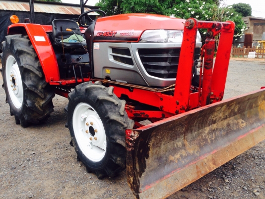 ขาย ยันม่า EF453T 4WD เดิมๆสวนๆ พร้อมดันหน้า โรตารี่