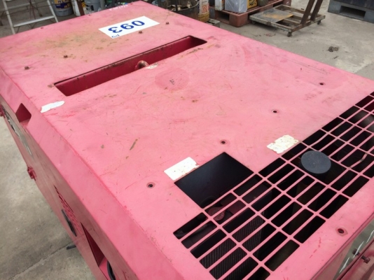 ปั้มลมแบบสกรู AIRMAN PDS125S ปี 2002 สภาพสวยมาก ใช้งานน้อย นำเข้าจากญี่ปุ่นครับ