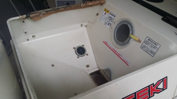 เครื่องสีข้าวกล้องเก่าญี่ปุ่น  ISEKI  รุ่น 500  สภาพเครื่องสวย พร้อมใช้งาน