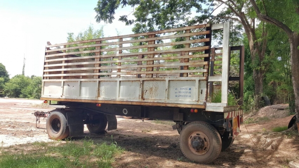 ขาย ลูกพ่วง 2 เพลา ไม่ดั้ม ยาว 6.50 เมตร ไม่มีทะเบียนนะครับ