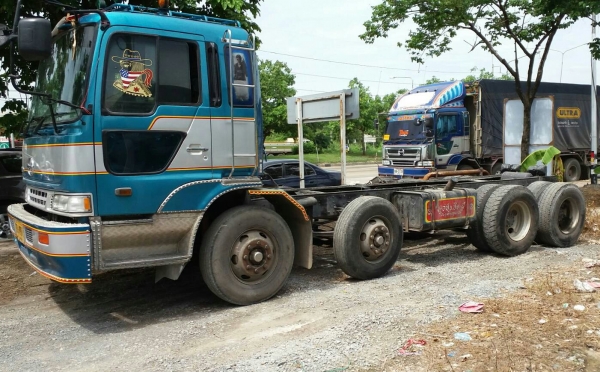 12ล้อ ฮีโน่ FN2K K13C 335แรง 2เพา หัวแคชชี สภาพดีสวยพร้อมใช้งาน ทะเบียนพร้อมโอน