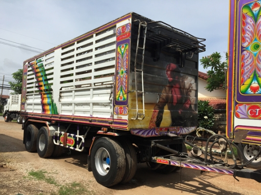 ขายรถพ่วง DECA 360 ดั้มเกษตร ใส่ของได้ 31 ตัน รถพ่วง22ล้อ สภาพเดิมๆ