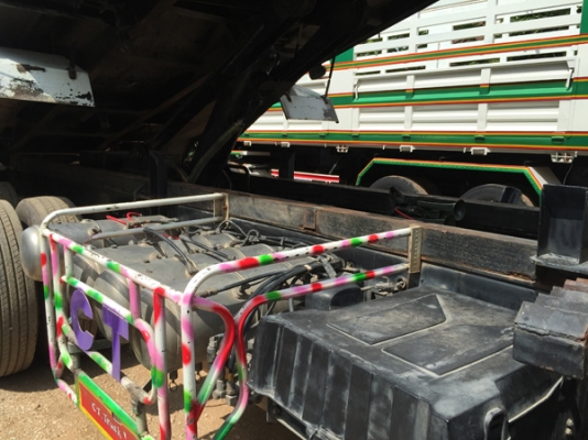 ขายรถพ่วง DECA 360 ดั้มเกษตร ใส่ของได้ 31 ตัน รถพ่วง22ล้อ สภาพเดิมๆ