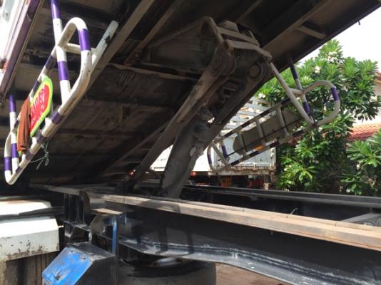 ขายรถพ่วง DECA 360 ดั้มเกษตร ใส่ของได้ 31 ตัน รถพ่วง22ล้อ สภาพเดิมๆ