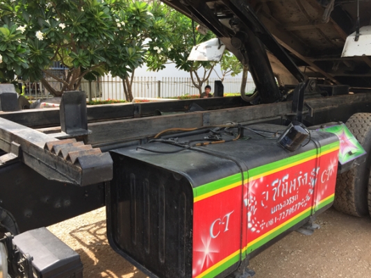 ขายรถพ่วง DECA 360 ดั้มเกษตร ใส่ของได้ 31 ตัน รถพ่วง22ล้อ สภาพเดิมๆ