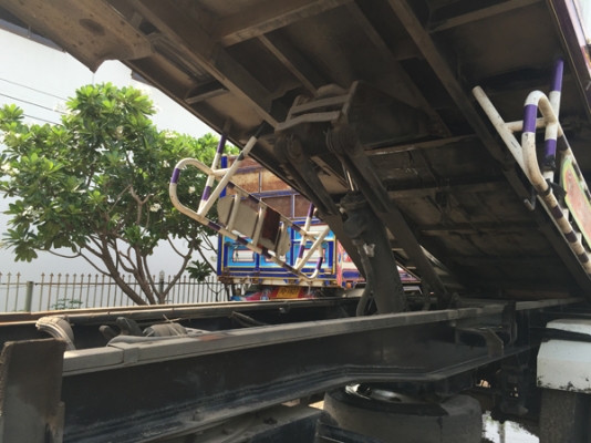 ขายรถพ่วง DECA 360 ดั้มเกษตร ใส่ของได้ 31 ตัน รถพ่วง22ล้อ สภาพเดิมๆ