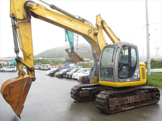 ขายรถแบคโฮ KOBELCO SK135SR YY04 คอนโทรลสั้น สภาพสวยพร้อมใช้งาน ถึงไทยเร็วๆนี้ครับ