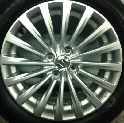 แม็กป้ายแดง Suzuki Ciaz พร้อมยางป้ายแดง 195-55-16 แม็กป้ายแดง Suzuki Ciaz พร้อมยางป้ายแดง 195-55-16