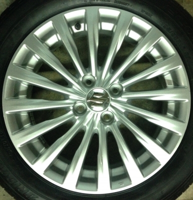 แม็กป้ายแดง Suzuki Ciaz พร้อมยางป้ายแดง 195-55-16 แม็กป้ายแดง Suzuki Ciaz พร้อมยางป้ายแดง 195-55-16