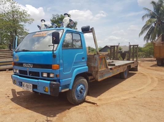 ขาย6ล้อ เทเลอร์รถเกี่ยว ISUZU NRR เครื่อง6BG1 175hp