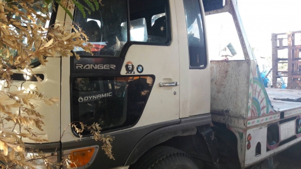 ขายรถสิบล้อเทเลอร์ฮีโน่KT725เครื่องEH700ราคา520000บาทครับ