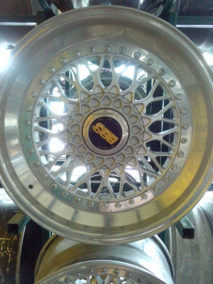 BBS RS 17" 8.5 3ชิ้นแท้ เยอรมัน...นางฟ้าเลยฮะ