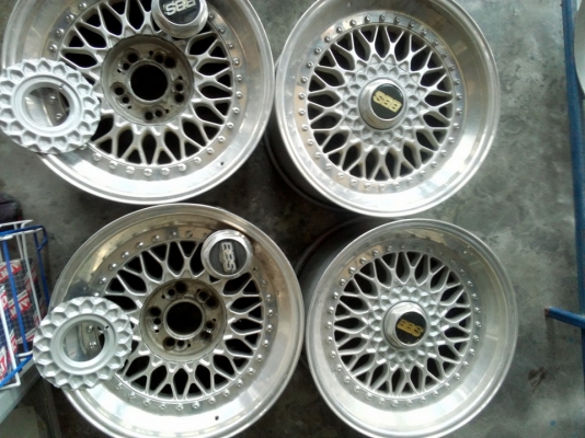 BBS RS 17" 8.5 3ชิ้นแท้ เยอรมัน...นางฟ้าเลยฮะ