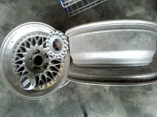BBS RS 17" 8.5 3ชิ้นแท้ เยอรมัน...นางฟ้าเลยฮะ