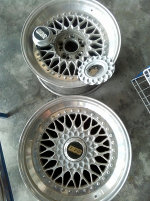 BBS RS 17" 8.5 3ชิ้นแท้ เยอรมัน...นางฟ้าเลยฮะ