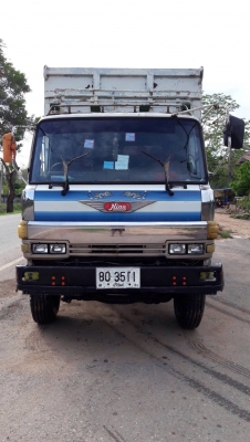 ขายรถบรรทุกเพลาเดียว Hino KT925 เครื่อง HO7C-185 แรง พวงมาลัยพาวเวอร์ เบรคจิฟฟี่ทะเบียนพร้อม