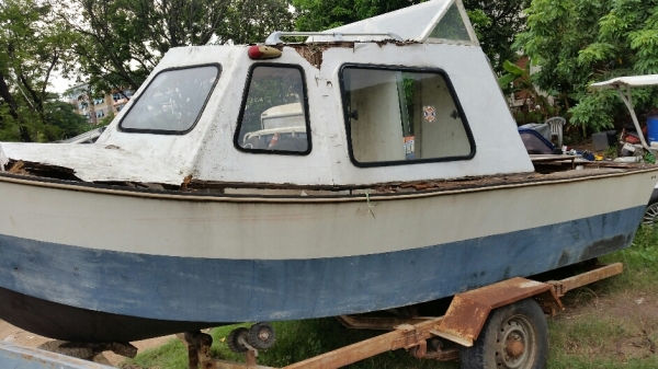 เรือตกปลา ไฟเบอร์ เครื่องโตโยต้า 4a สตาร์ทไม่ติด 30,000 เรือตกปลา ไฟเบอร์ เครื่องโตโยต้า 4a สตาร์ทไม่ติด 30,000