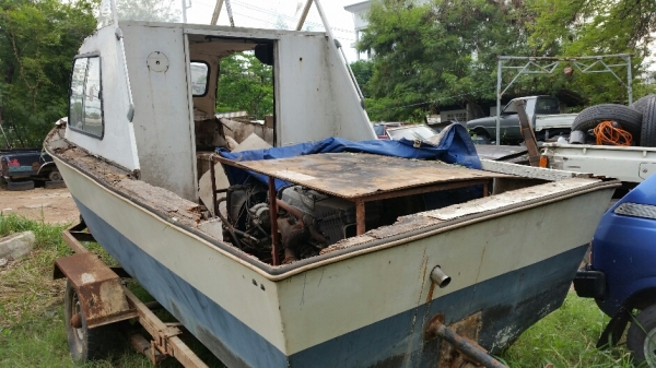 เรือตกปลา ไฟเบอร์ เครื่องโตโยต้า 4a สตาร์ทไม่ติด 30,000 เรือตกปลา ไฟเบอร์ เครื่องโตโยต้า 4a สตาร์ทไม่ติด 30,000