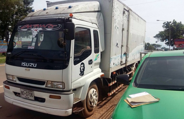 ขายรถบรรทุกตู้แห้ง 6 ล้อ ISUZU FTR เครื่อง 200 แรง ปี 45 ตู้แห้งยาว 6.50 เมตร ไมล์ 26x,xxx รถสวยพร้อมใช้งาน ทะเบียนพร้อม