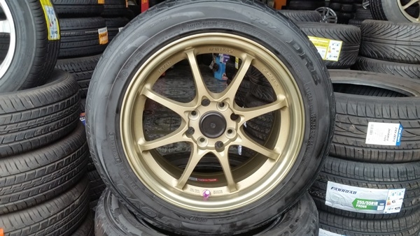 ขายล้อใหม่CE28 ขอบ15 4รู100ยาง\%195/55/15ปี14  4 ล้อ