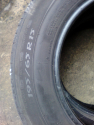 ยางมิชลิน 195 65 15 ปี13  1 ชุด