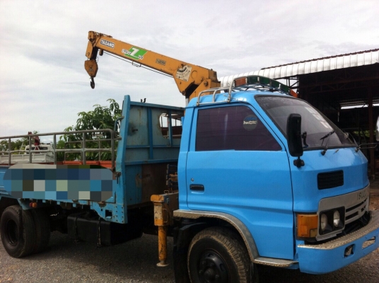6 ล้อติดเครน ISUZU KS32 ปี 2533 110 แรง ติดเครน 2.5 ตัน ท้องปลิง V